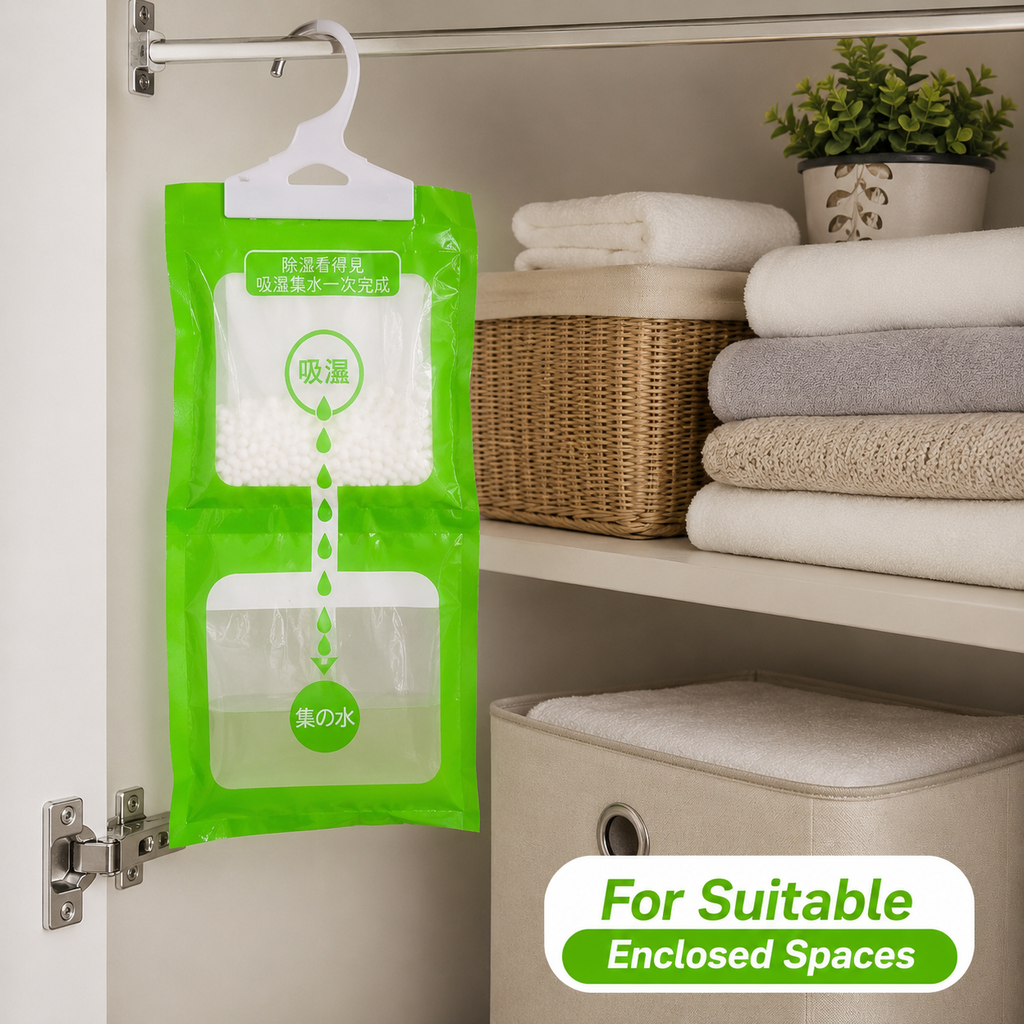 FreshHome Hanging Moisture Absorber — 5 Pack (200g)